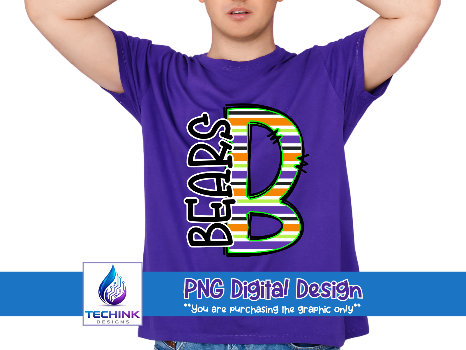 Bears Halloween (DTF PNG Graphic)