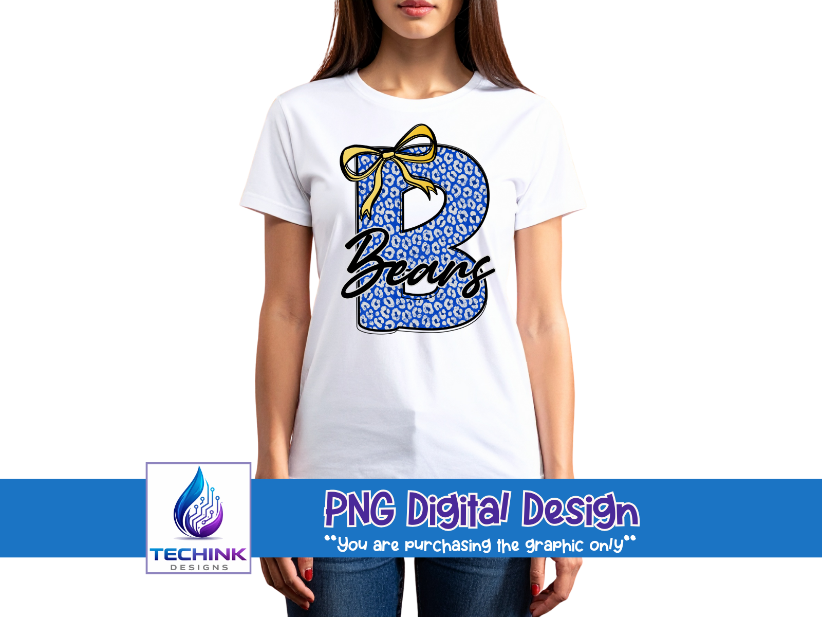 Leopard Print B Bears (DTF PNG Graphic)