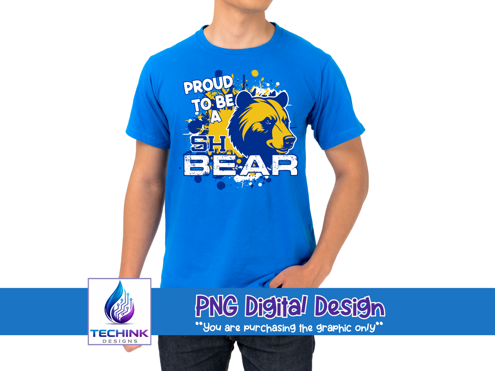 Proud to Be A Bear (DTF PNG Graphic)