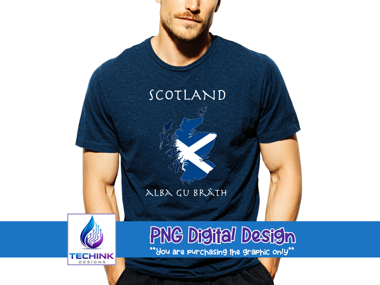 Scotland (DTF PNG Graphic)