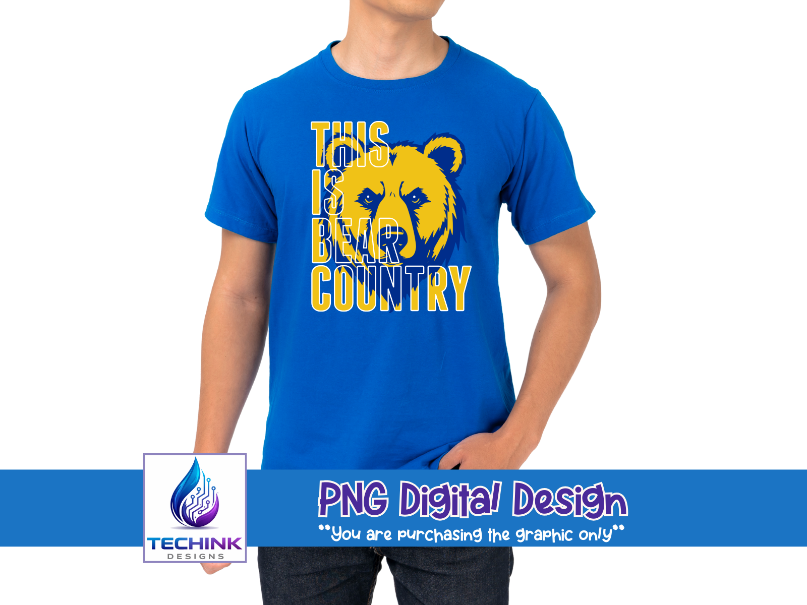This Is Bear Country (DTF PNG Graphic)
